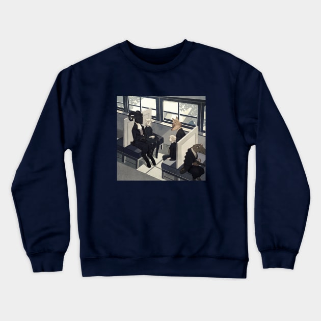 Opposite seat Crewneck Sweatshirt by rt0no